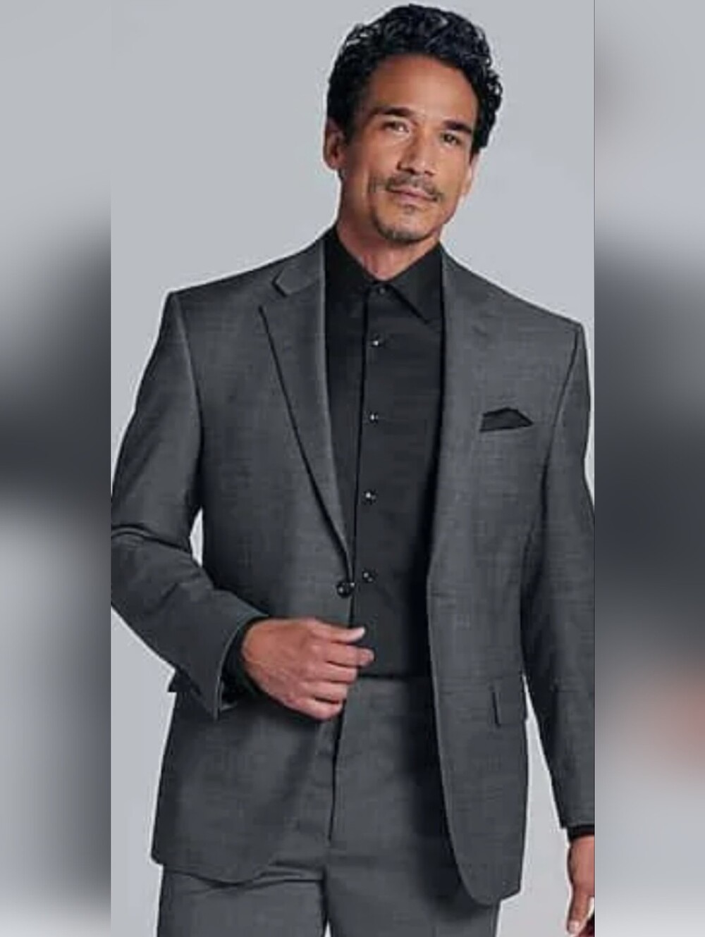 Joseph Abboud Dark Gray Wool Blazer. 38L.